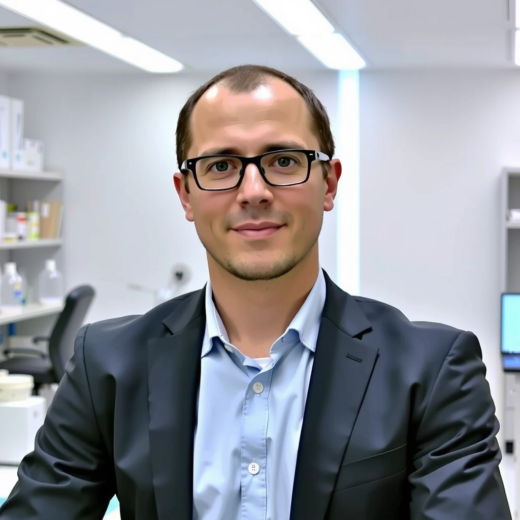 Ritratto di Dr. Luca Bianchi, Responsabile Ricerca e Sviluppo